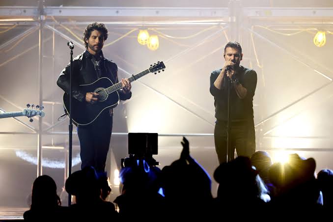 Dan + Shay live on tour